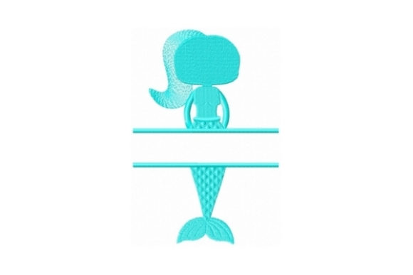 Charming Split Mermaid Mono for Your Next Project