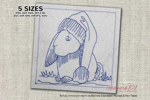 Christmas Small Bunny Machine: A Charming Embroidery Design